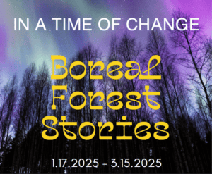 Boreal Forest Stories on exhibition at Valdez Museum January 17th through March 15th.